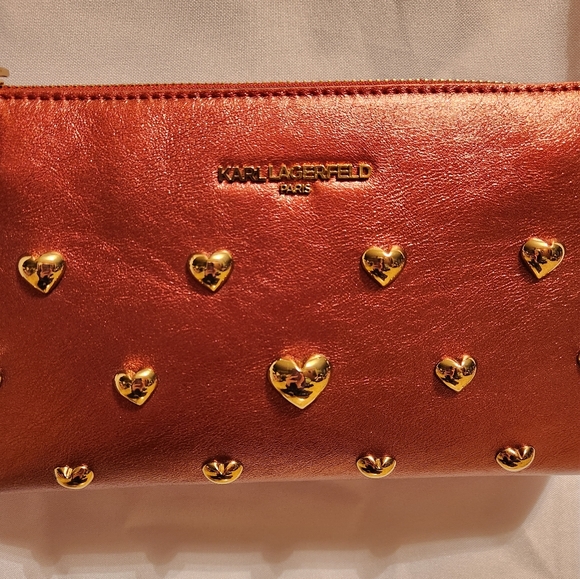 Karl Lagerfeld Red Heart Crossbody - Picture 3 of 9